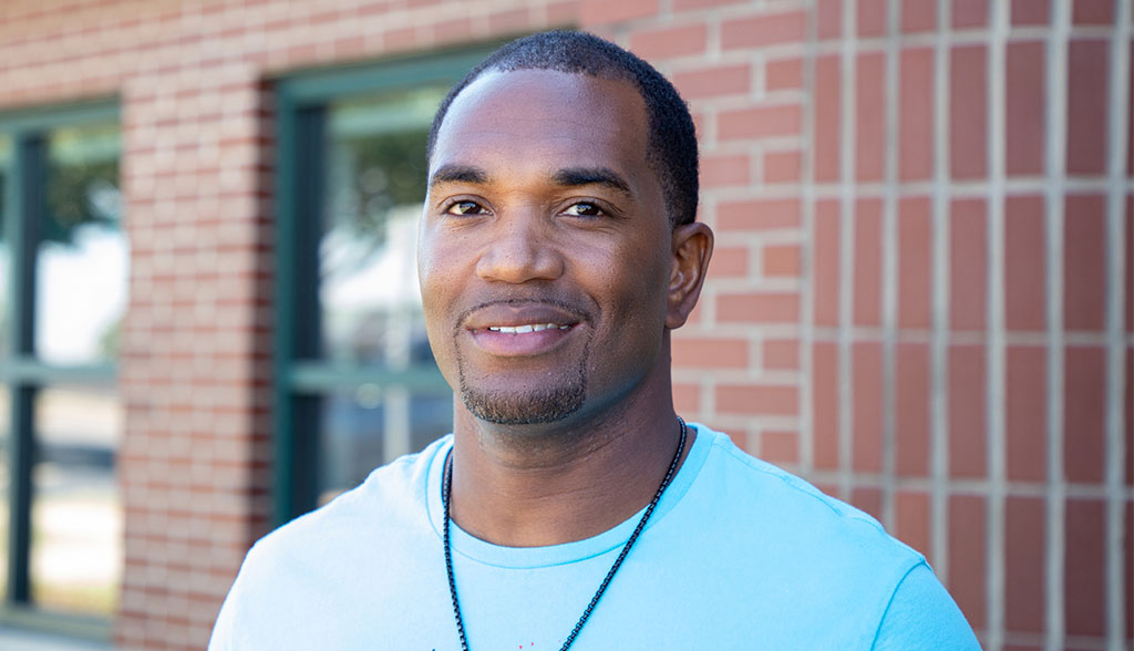 Steve Man standing outside of TTCU North Pointe