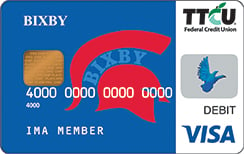 Visa de débito Bixby