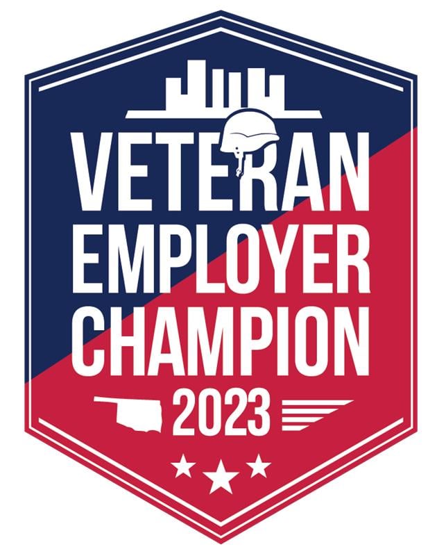 Logotipo Veteran Employer Champion 2023 
